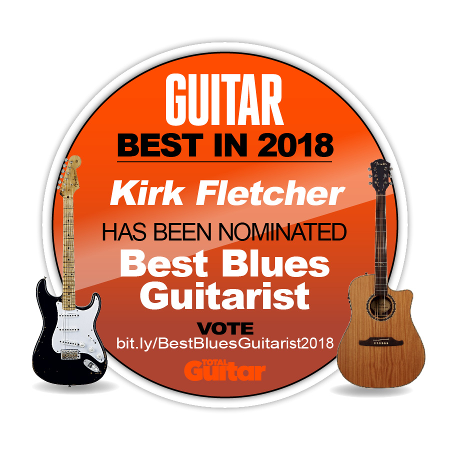 Kirk Fletcher MusicRadar best Blues Guitarist